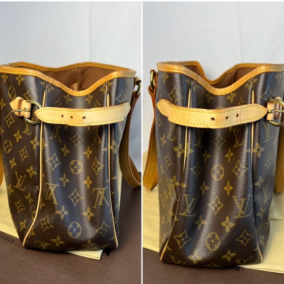 Auth. Louis Vuitton Batignolles Horizontal Monogram Shoulder Bag with Dust Bag - Picture 10 of 17